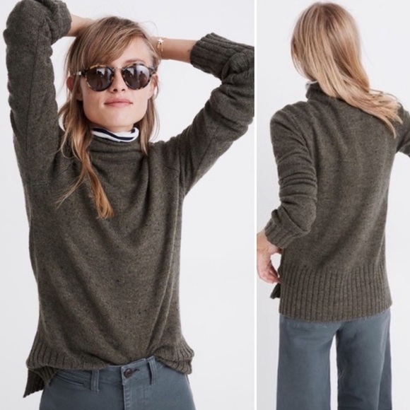 madewell donegal inland turtleneck sweater